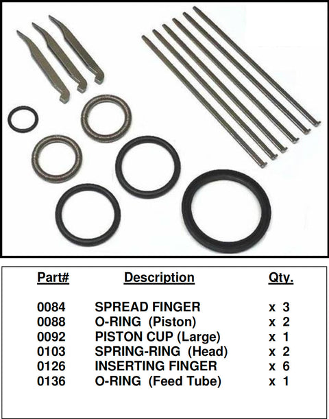 Pièces de réparation pour outils à cramponner