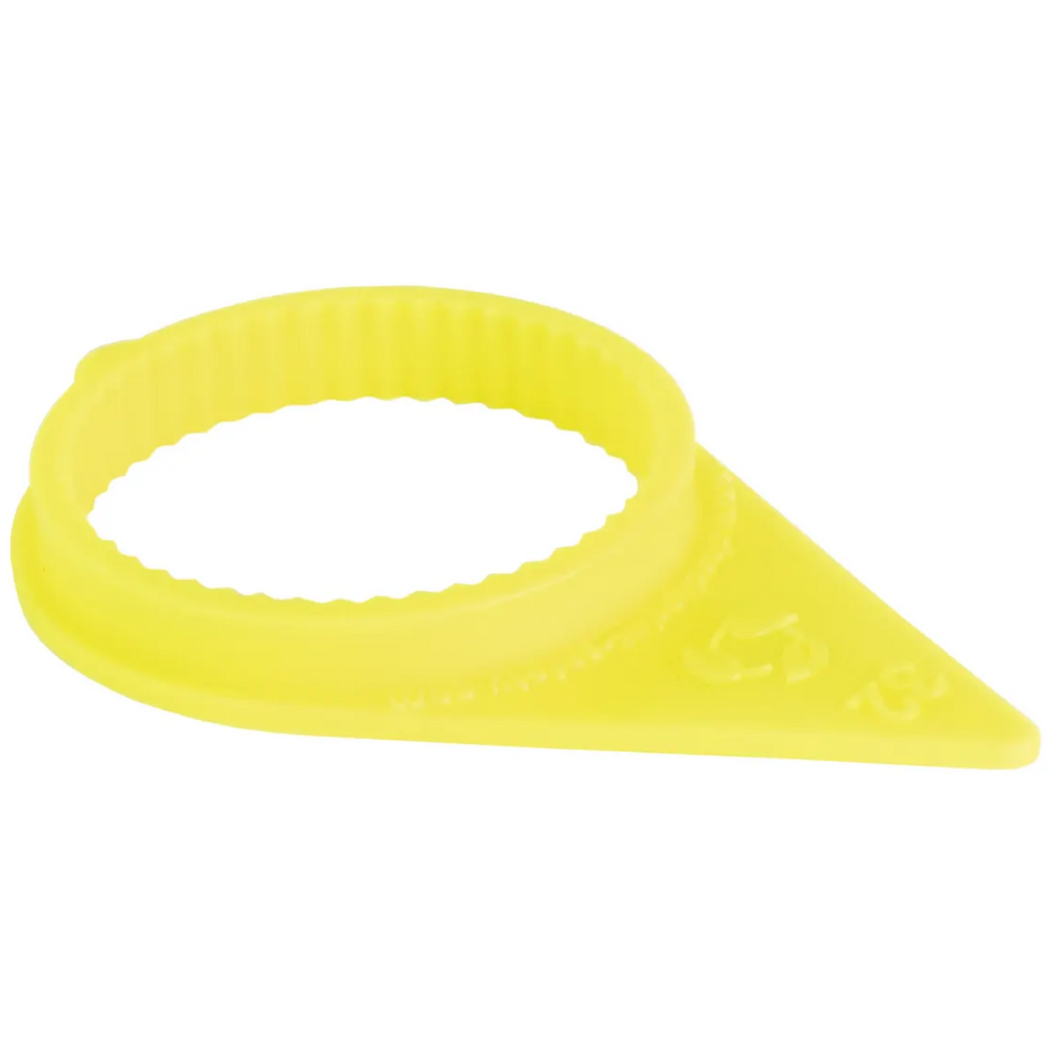 INDICATEURS STANDARDS "CHECKPOINT" 41MM - JAUNE (SAC DE 100)