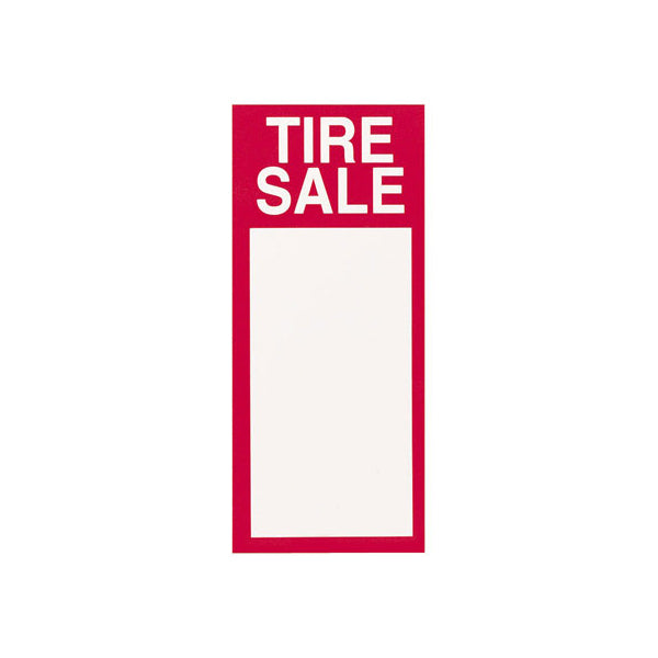 ÉTIQUETTES POUR PNEU "TIRE SALE" - 250/ROULEAU