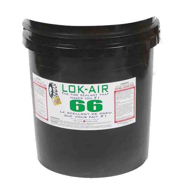 SCELLANT ANTI-CREVAISON LIQUIDE POUR PNEUS LOK-AIR LA66 (20L)