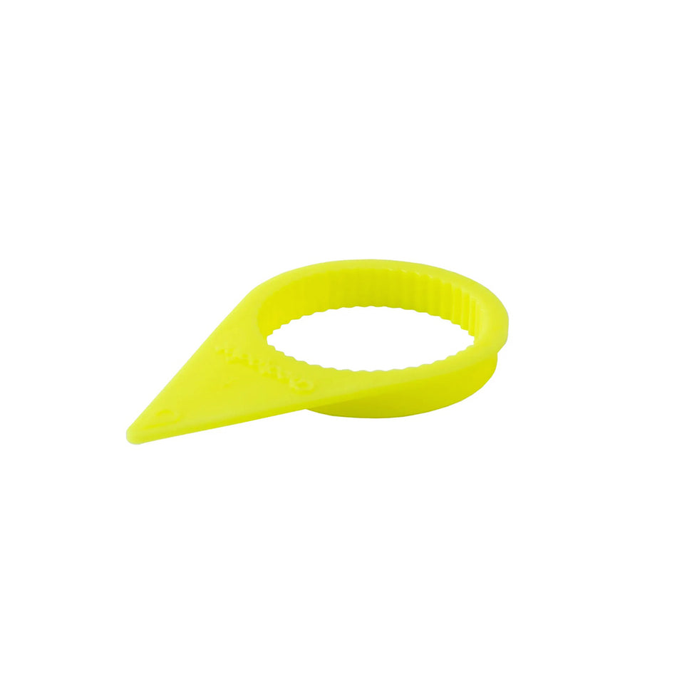 CHECKPOINT INDICATEUR DE DESSERRAGE D'ÉCROUS JAUNE FLUO 21 MM (SAC DE 100)