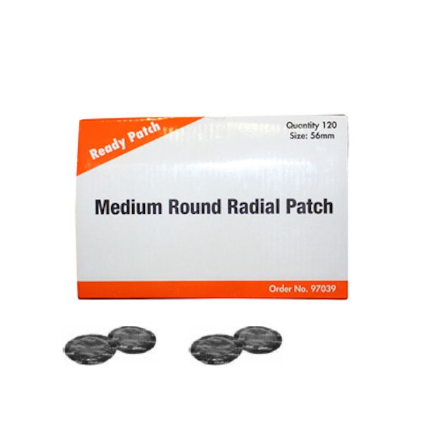 EMPLÂTRES READY PATCH POUR PNEU RADIAL 2-1/4" - 120/BOITE