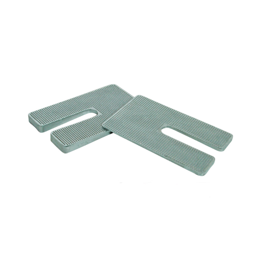 CALES D'ALIGNEMENT EN ZINC 4" X 6-1/2" 2° - 6/BOITE