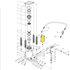 MOTEUR À AIR POUR CRIC ESCO 10450-48