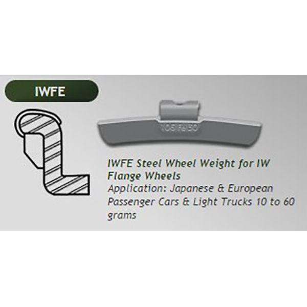 PESÉE DE ROUE IWFE (IAWS) 60G - 25/BOITE