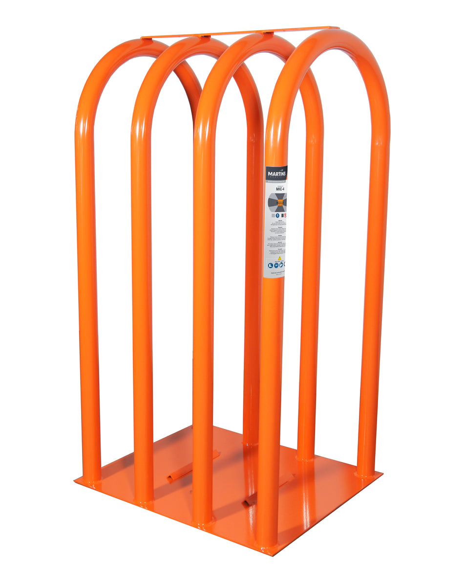 CAGE DE GONFLAGE SÉCURITAIRE POUR PNEUS 4 BARRES