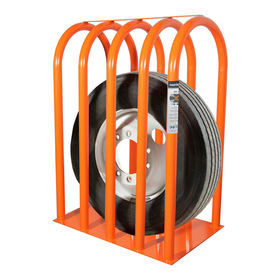 CAGE DE GONFLAGE SÉCURITAIRE POUR PNEUS 5 BARRES