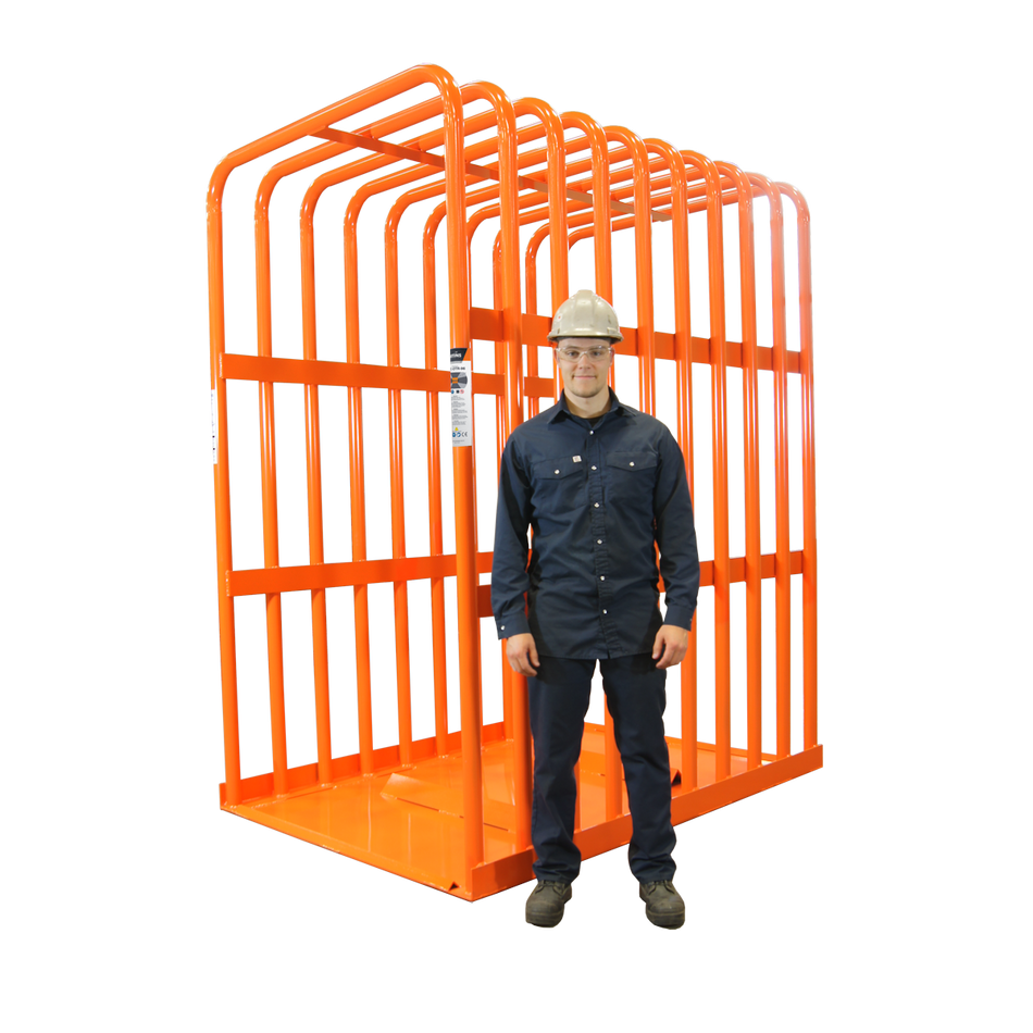 CAGE DE GONFLAGE SÉCURITAIRE POUR PNEUS HORS ROUTES 96" OD