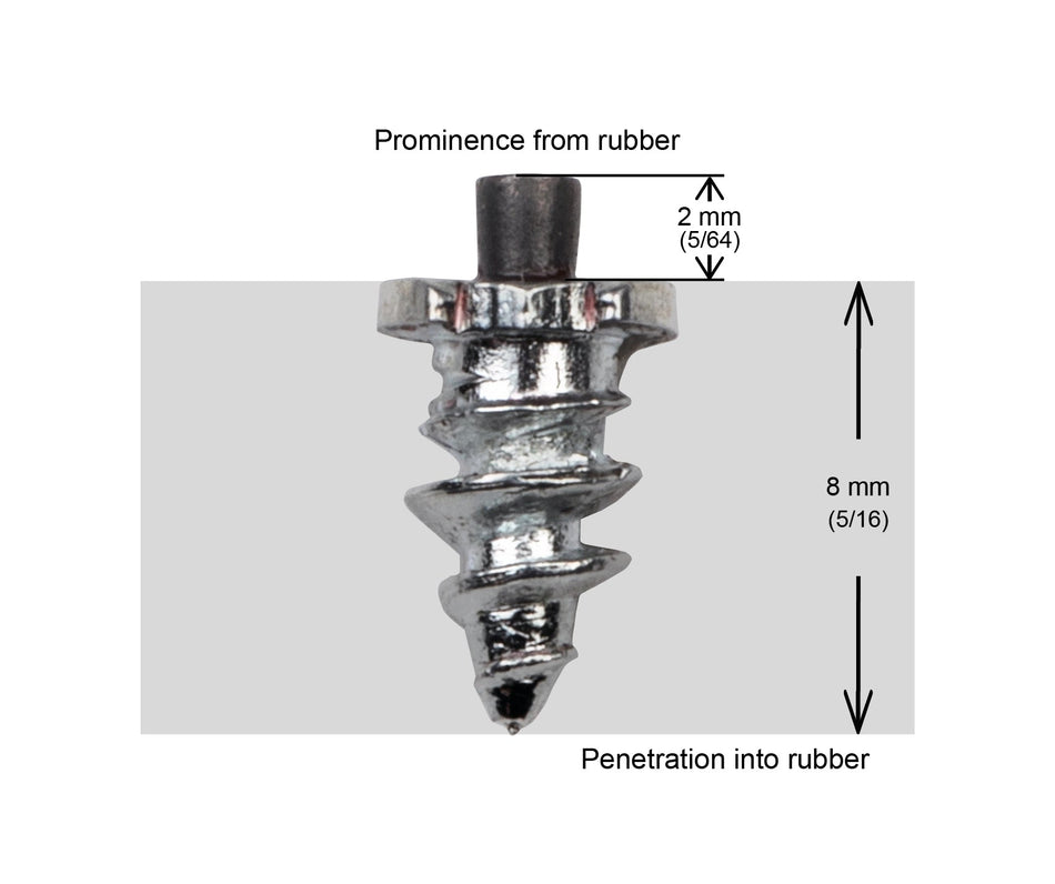 CRAMPONS D'ÉPAULEMENT VISSABLES iGRIP 6MM  - 200/BOITE