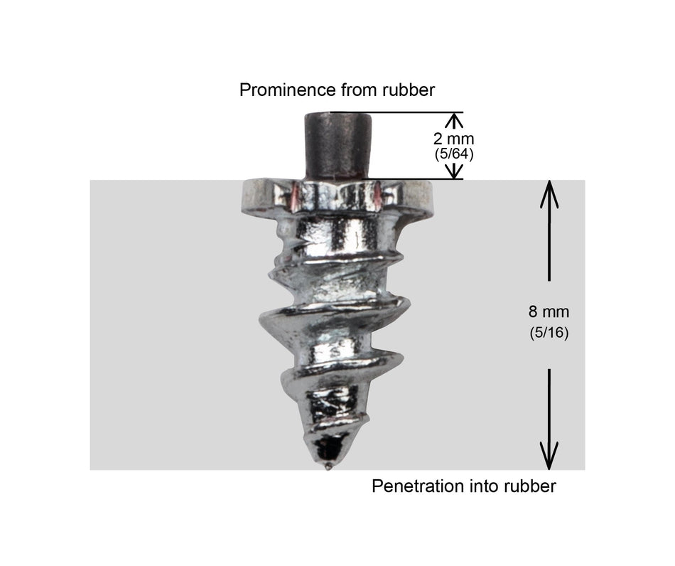 CRAMPONS D'ÉPAULEMENT VISSABLES iGRIP 6MM  - 100/BOITE