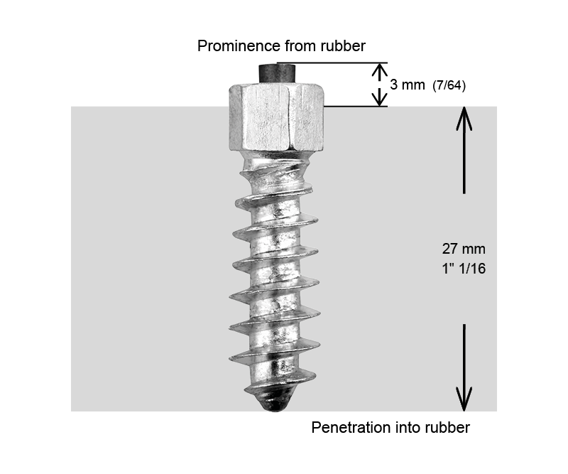 CRAMPONS VISSABLES iGRIP 30MM - 1,000/BOITE