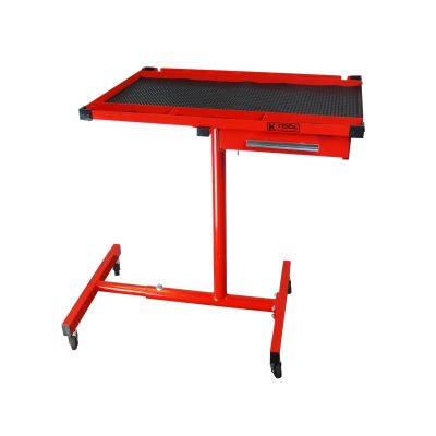 TABLE DE TRAVAIL MOBILE ROUGE AJUSTABLE 30"