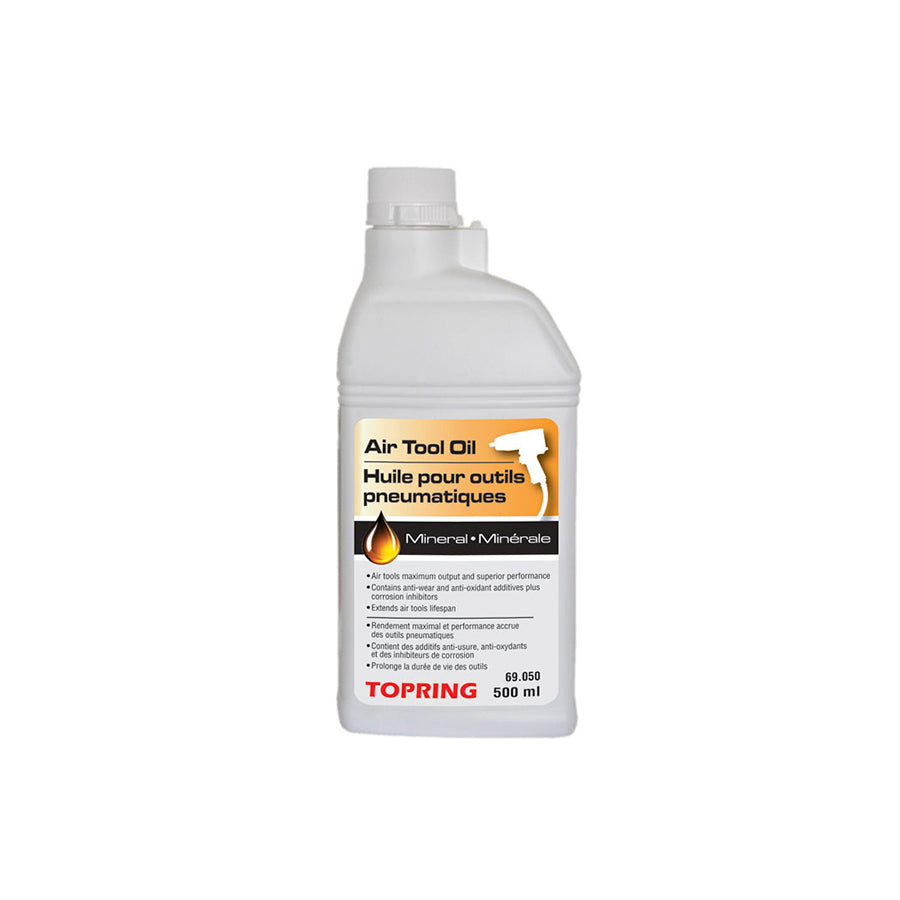 LUBRIFIANT (HUILE) À OUTIL PNEUMATIQUE TOPRING (500 ML)