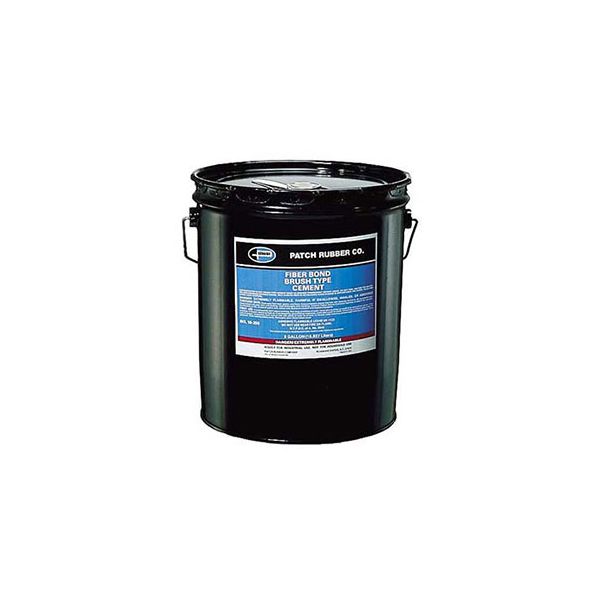 COLLE DE RÉPARATION DE PNEU FIBER BOND PATCH RUBBER TYPE PINCEAU (5 GAL)