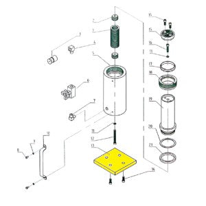 BASE DE CRIC ESCO 55T 10314