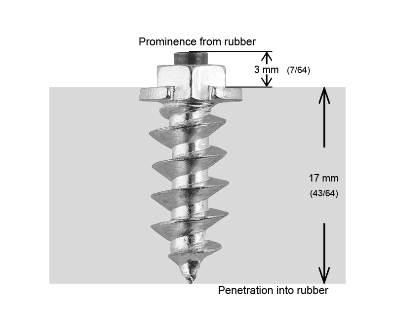 CRAMPONS D'ÉPAULEMENT VISSABLES iGRIP 18MM - 200/BOITE